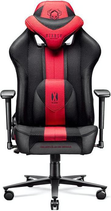 Immagine prodotto Diablo Sedia da gioco X-Player 2.0 Gaming Chair Kids, nero-rosso