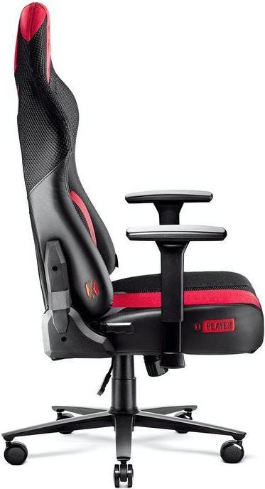 Immagine prodotto Diablo Sedia da gioco X-Player 2.0 Gaming Chair Kids, nero-rosso