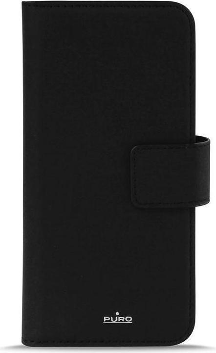 Image du produit Puro Etui amovible en faux cuir - étui pour iPhone XR, noir (Apple iPhone XR)