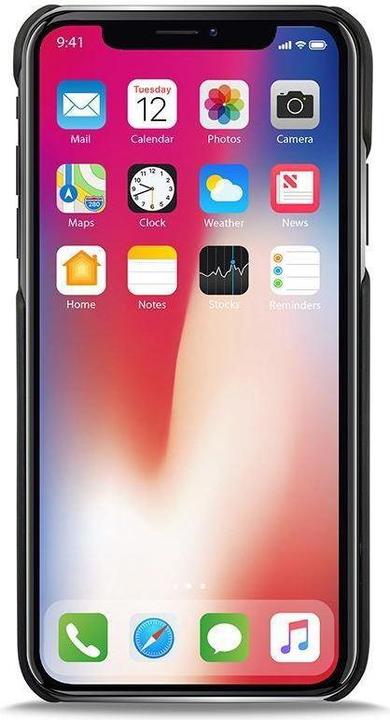 Image du produit Puro Etui amovible en faux cuir - étui pour iPhone XR, noir (Apple iPhone XR)