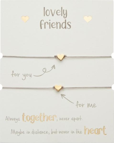Immagine prodotto HCA Bracciale, amici adorabili, cuore.607316 (Acciaio inossidabile)