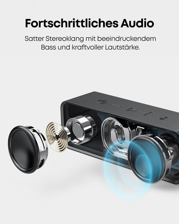 Immagine prodotto Anker SoundCore nero (24 h, Batteria ricaricabile)
