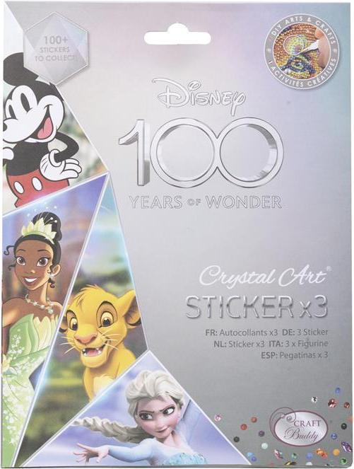 Actual product image Craft Buddy Crystal Art Disney