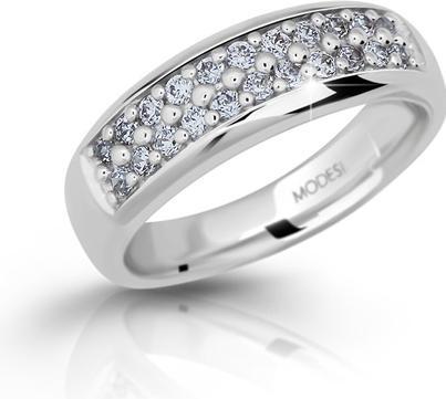 Produktbild Modesi Shimmering silver ring with cubic zirconia M11083 - Circuit: 50 mm (50)