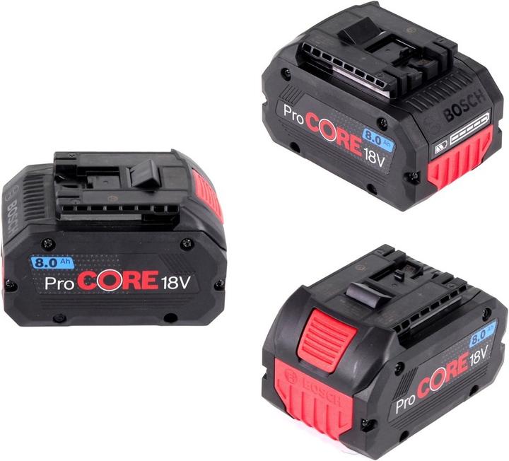 Produktbild Bosch Professional Bosch Starter-Set ProCore mit 3x ProCORE 18 V 8,0 Ah Professional Akku GBA ( 1600A016GK ) und GAL 18 (18 V)