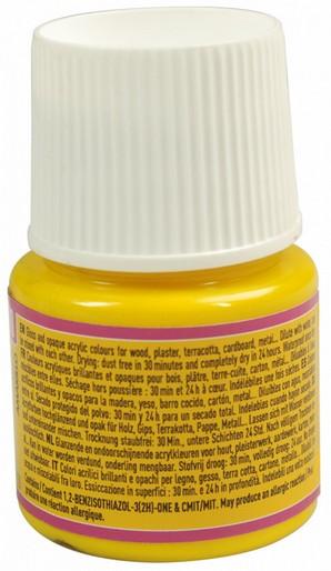 Immagine prodotto Pebeo Deco Colore acrilica lucida (Giallo, 45 ml)