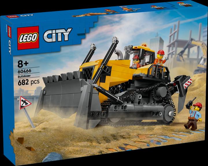 Actual product image LEGO Gelber Bulldozer mit Frontlader (60466, LEGO City)