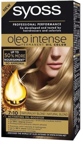 Produktbild Syoss Oleo Intense Hair Dye 7-10 Natural For light hair (7-10 Natural)