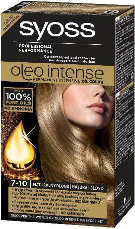 Syoss Oleo Intense Hair Dye 7-10 Natural For light hair (7-10 Natural)