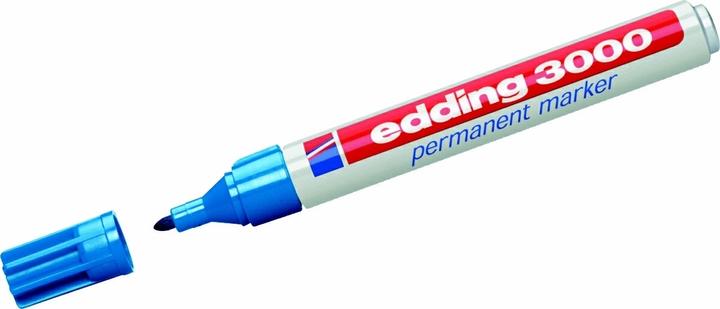 Produktbild Edding Permanent Marker 3000 (Hellblau, 3 mm, 1 x)