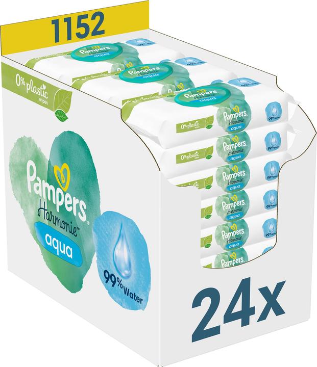 Pampers Harmonie Aqua (1152 Stück)