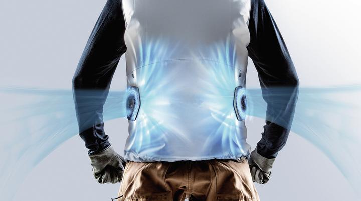 Produktbild Makita DFV210ZL ohne Akku ohne Ladegerät Kühljacke (L)