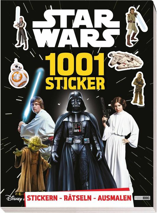 Produktbild Panini Star Wars: 1001 Sticker - Stickern - Rätseln - Ausmalen