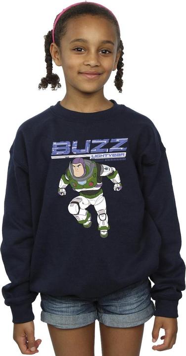 Actual product image Disney Girls Lightyear Buzz Jump To Action Sweatshirt (152, 158)