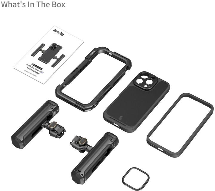 Actual product image SmallRig Mobile Dual Handheld Kit for iPhone 16 Pro Max (Cage)