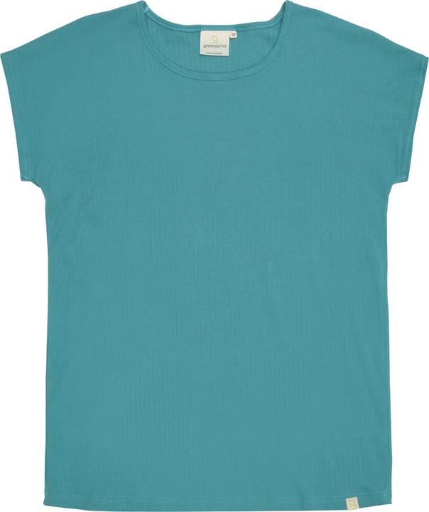 greenjama T-Shirt aus Derby-Rib