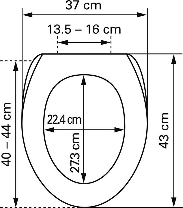 Actual product image Kan WC seat