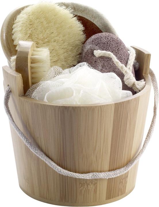 Body Vital Wellnessset im Bambusbottich (Haarpflege set)