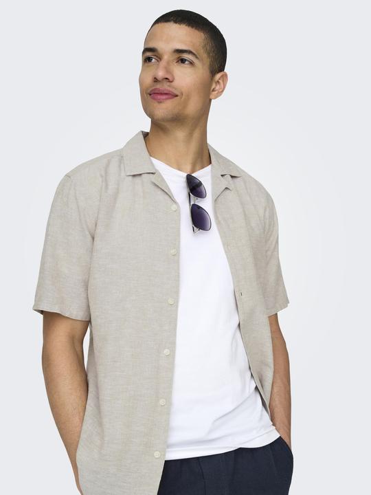 Image du produit Only & Sons Chemise unie à manches courtes (XXL)