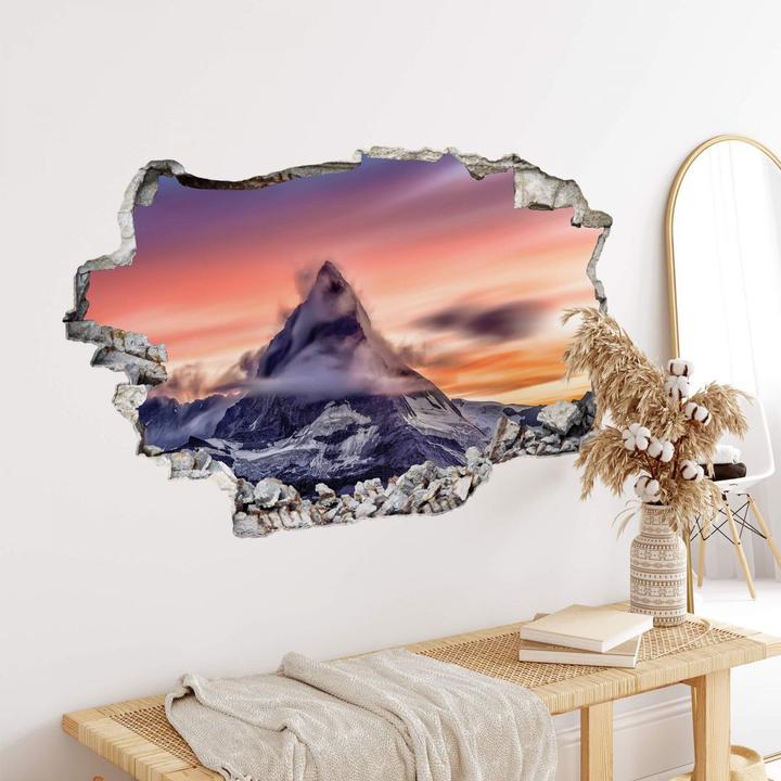 Actual product image Trenddeko 3D Top of the mountain (120 x 73 cm)