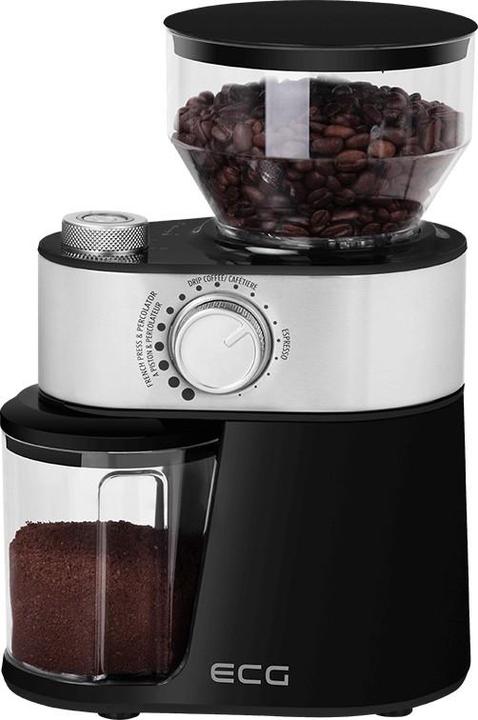 ECG Coffee machine Electric coffee grinder KM 1412 Aromatico, 200W, 18 grind settings, 2 - 12 Cups C