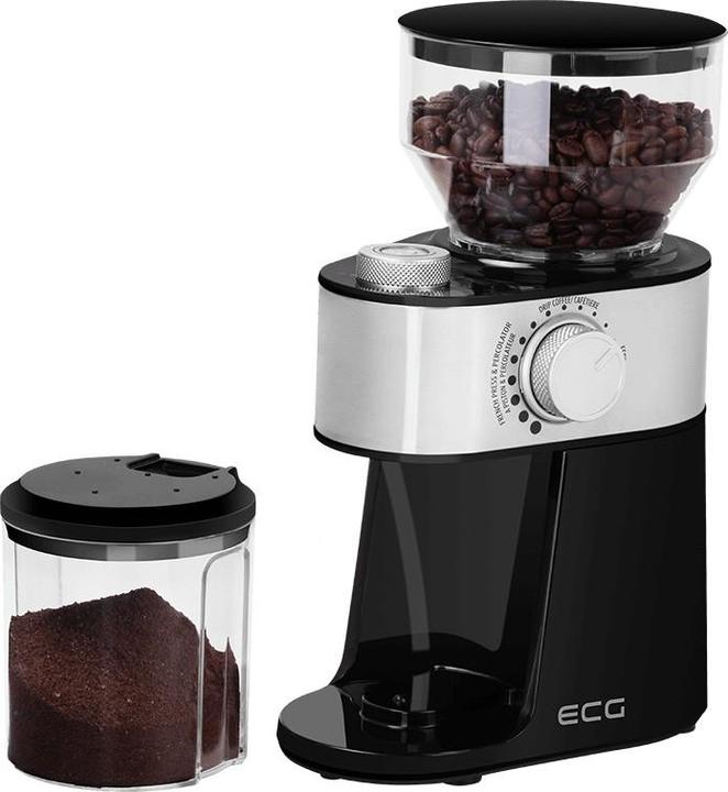 Produktbild ECG Coffee machine Electric coffee grinder KM 1412 Aromatico, 200W, 18 grind settings, 2 - 12 Cups C