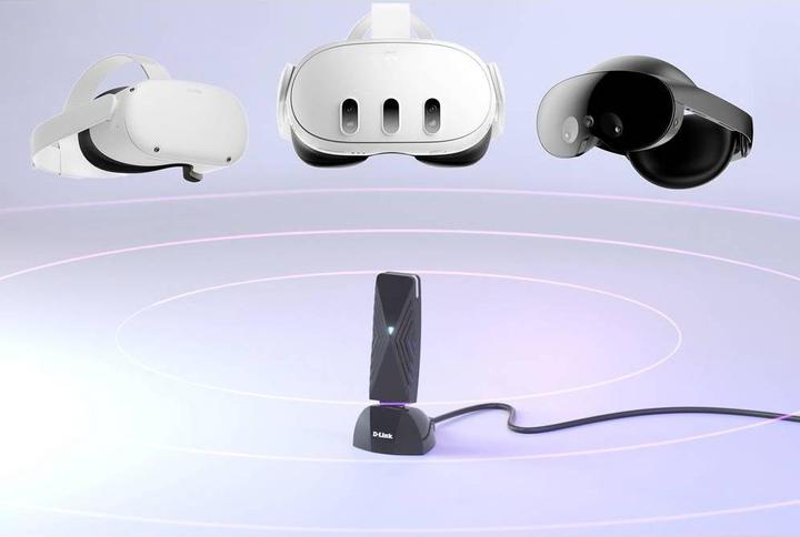 Actual product image D-Link DWA-F18 Air Bridge for Meta Quest