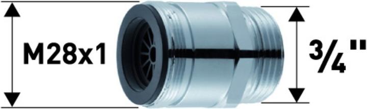Produktbild Neoperl Reduktion M28x1x3/4" (Rohrreduktion)