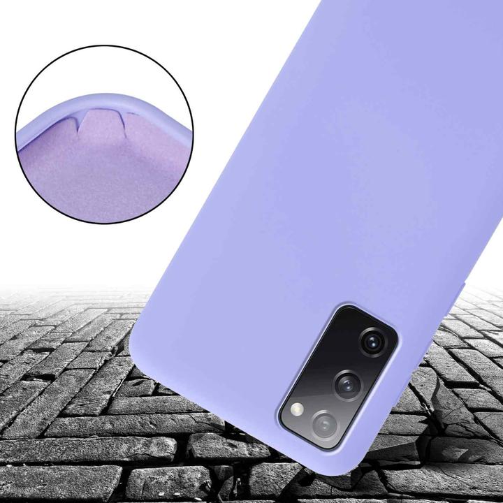 Actual product image Cadorabo Necklace Case Liquid TPU Handy Kette Liquid (Samsung Galaxy S20 FE)