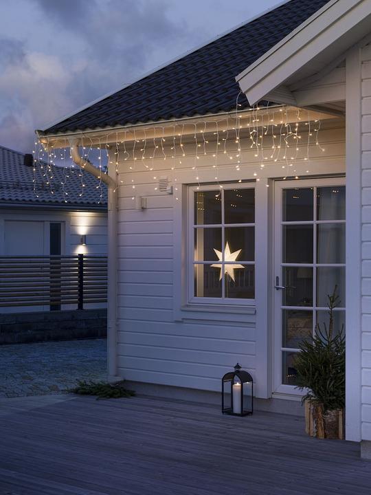 Actual product image Konstsmide 3739-132 LED Ice Rain Curtain of Lights (0.50 m)
