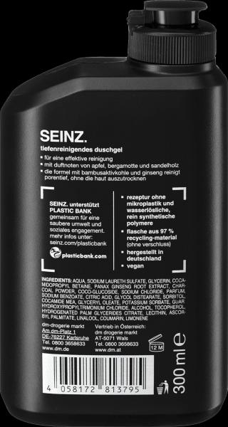 Actual product image dm Seinz. Shower gel deep cleansing