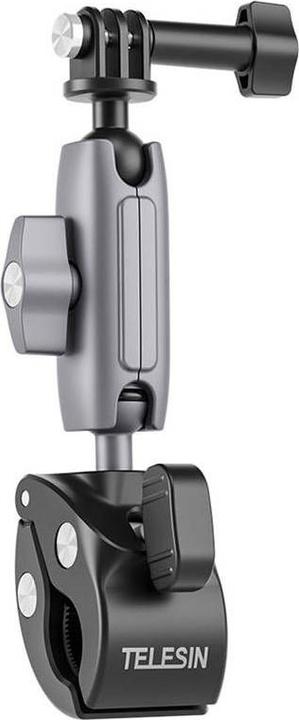 Actual product image Telesin Universal Handlebar Tube Clamp Mount for sport cameras (aluminium)