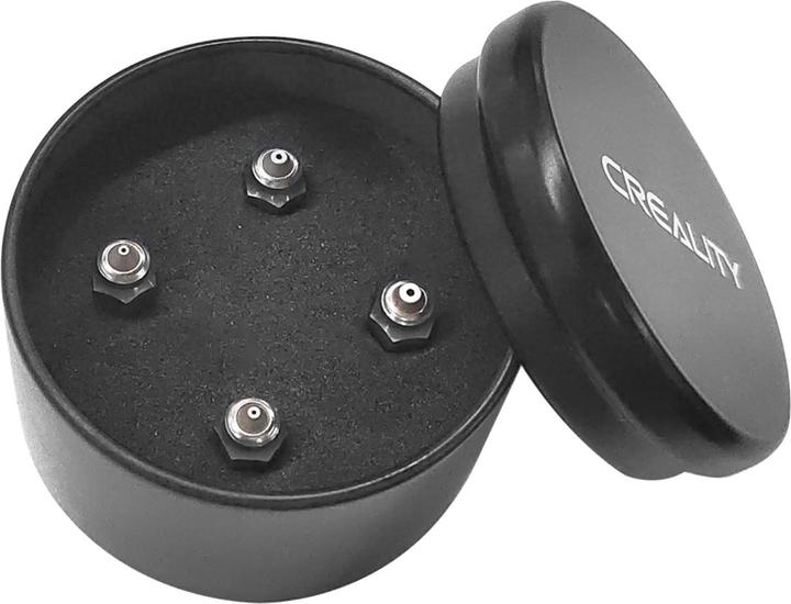 Creality K1 Nozzle Set Copper with hardened steel insert 0.4/0.6/0.8mm (Blast pipe)