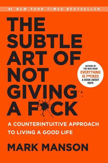 Actual product image The Subtle Art of Not Giving a Fuck (English, Manson Brand, 2016)