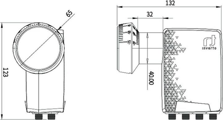 Actual product image inverto IDLP-OCT410-PREMU-OPN (Octo LNB, 40mm)