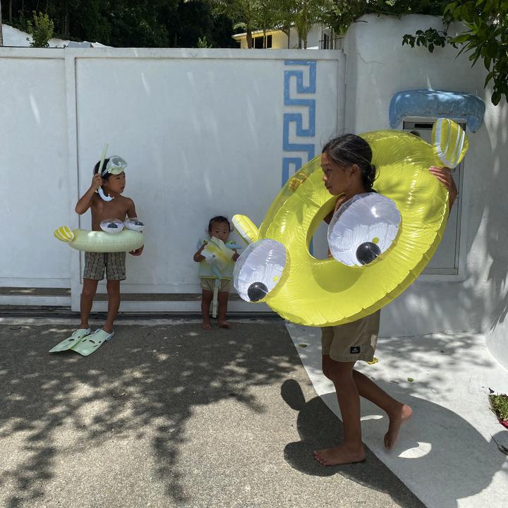 Actual product image Sunnylife Pool Ring Monty the Monster