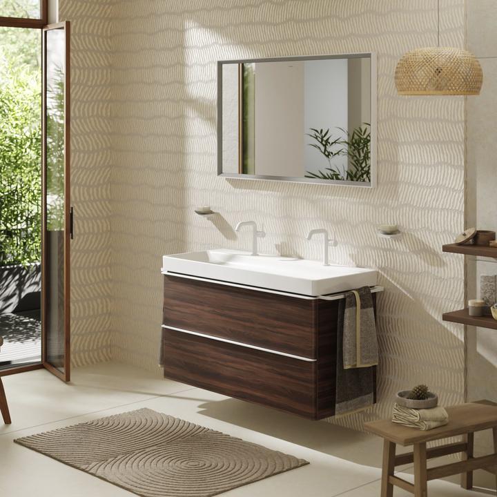 Produktbild hansgrohe Xelu Q Waschtisch, 1200x480, wandhängend, ohne Überlauf, Weiss, 61 (480 mm, 1200 mm)