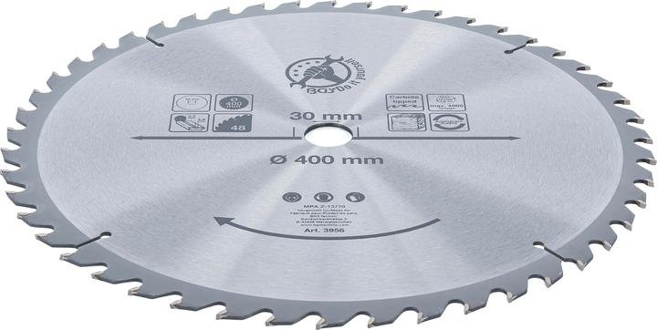 Actual product image BGS Carbide Tipped Circular Saw Blade Ø 400 x 30 x 3.4 mm 48 teeth