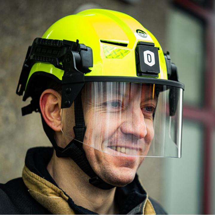 Image du produit Busch Protective Visière de protection faciale CTV-1, PC 2 STD 120 / polycarbonate, pour H2/H3