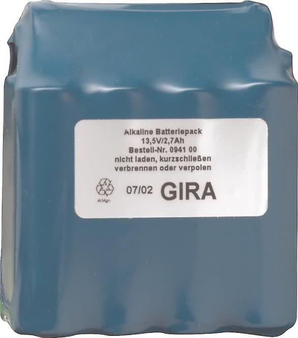 Produktbild Gira Batteriepack 094100 13.5 V Funk-Alarm - Akku (1 Stk., 2700 mAh)