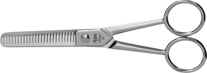 Nippes Effilierschere, vernickelt (15 cm)