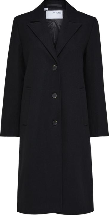 Selected Femme Einreihiger Wollmantel (34)