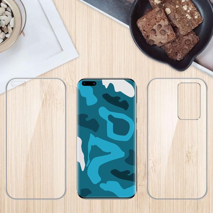 Actual product image Cadorabo Bumper Case for Huawei P40 PRO / P40 PRO+ TPU 360 Grad Case for Huawei P40 PRO / P40 PRO+ (Huawei P40 Pro+)