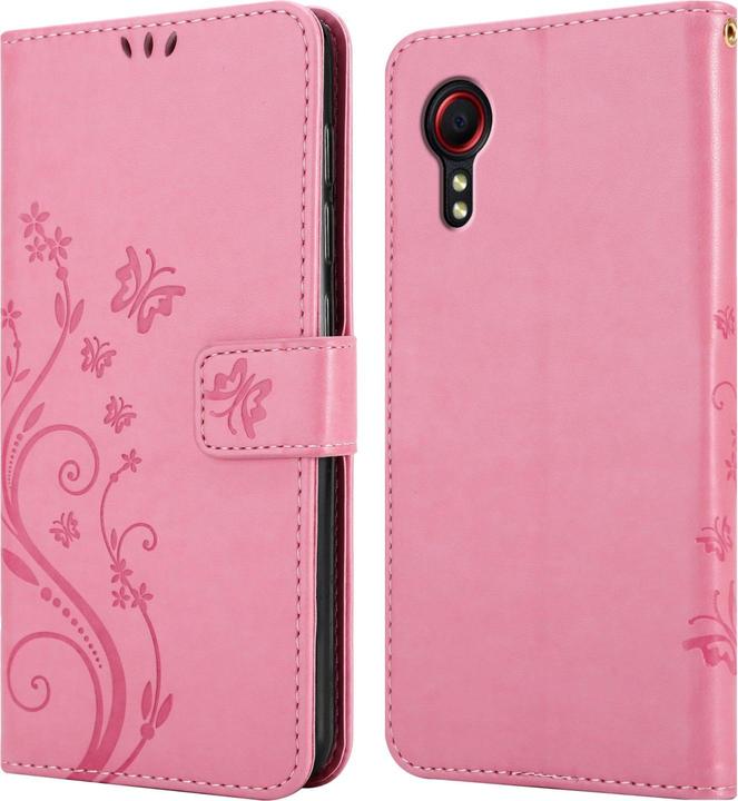 Immagine prodotto Cadorabo Custodia Flower Book (Samsung Galaxy Xcover 5)