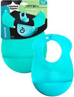 Image du produit Tommee Tippee TOMMEE TIPPLE bib plastique Roll n Go 46351494 (7 mois)