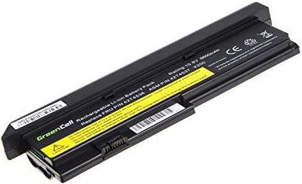 Produktbild Lenovo GREENCELL LE22 Baterija Žalias Cell for IBM Thinkpad X200 7454T X200 745 (9 Zellen, 6600 mAh)