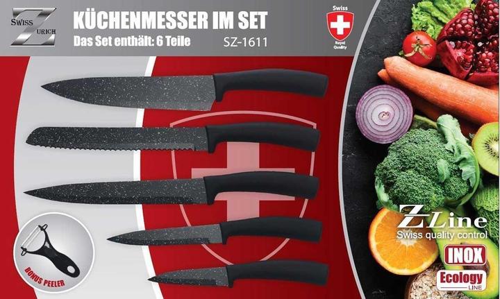 Immagine prodotto Nenurodyta Set di coltelli SWISS ZURICH in MARMO da 6 pezzi