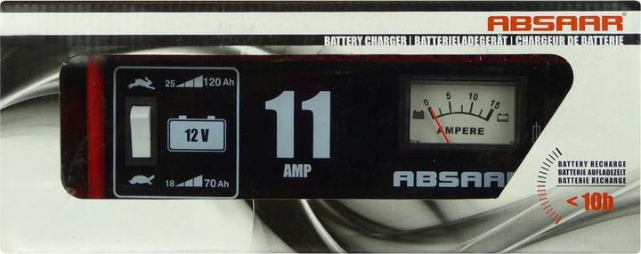 Absaar acculader 11a12v norm (12V, 11 A)