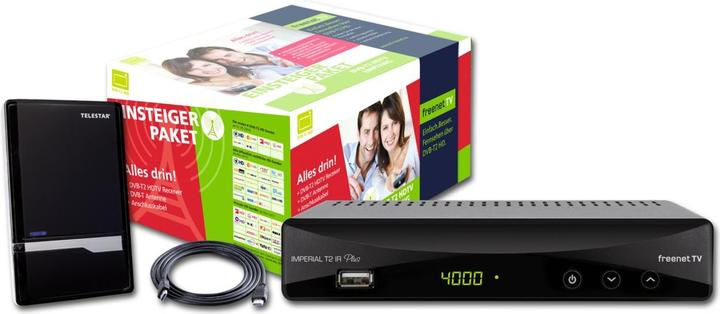 Actual product image Imperial T2 IR plus incl. 3 months freenet TV (DVB-T, DVB-T2)