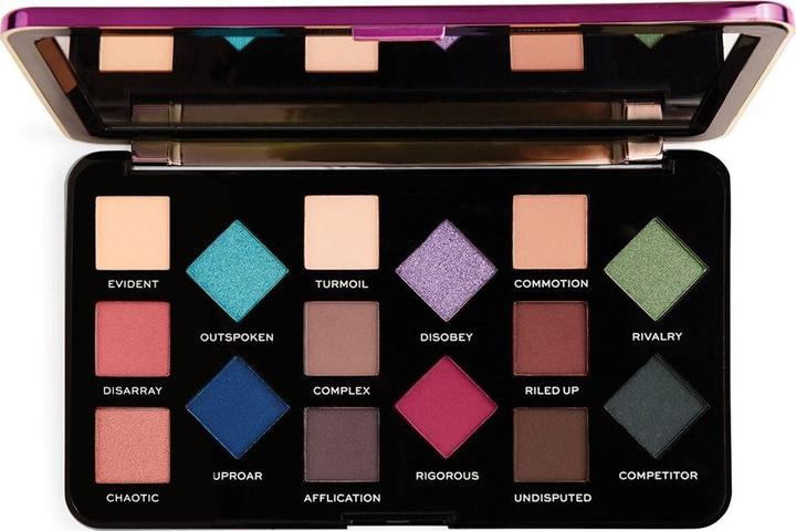 Makeup Revolution I Heart Revolution Palette 18 Eye Shadow Set Parental Advisory 1op.